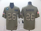 Nike Eagles 26 Miles Sanders 2019 Olive Camo Salute To Service Limited Jersey,baseball caps,new era cap wholesale,wholesale hats